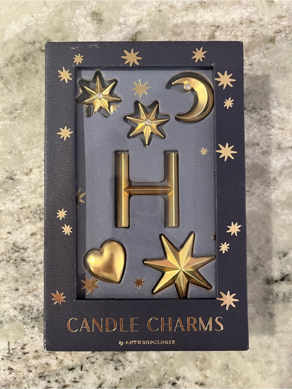 Anthropologie Candle Charms - Letter H